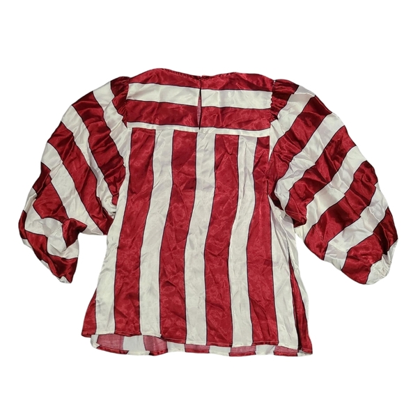 MAEVE BY ANTHRO Maria wide striped blouse 0 - Picture 11 of 11